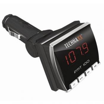 Transmisor FM Technaxx FMT100 con Reproductor MP3 y Bluetooth