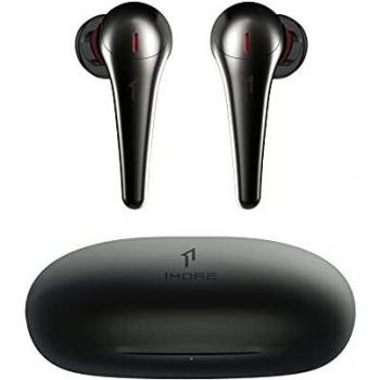 [2021CES] 1MORE ComfoBuds Pro Auriculares Inalámbricos, Auriculares Bluetooth con Cancelación Activa del Ruido y Graves Profundos, 5 Modos Adaptables, Carga Rápida, 28 Horas de Reproducción,Negro