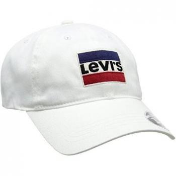 Levi's Sportswear Logo Flexfit Gorra de béisbol, Blanco