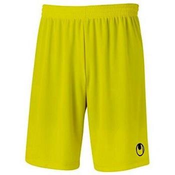 uhlsport Center Basic II Pantalones Cortos, Infantil, Amarillo
