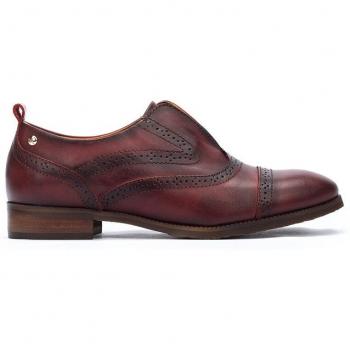 Mocasines de piel en color granate Pikolinos Royal W4D
