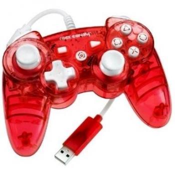 PDP - Mando Con Cable Rock Candy, Color Rojo