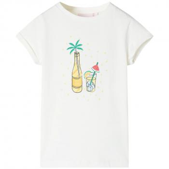 Camiseta infantil color crudo 104
