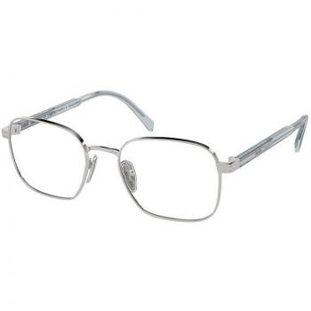 Prada PR A55V 16T1O1 Armazones para Hombre Plateadas
