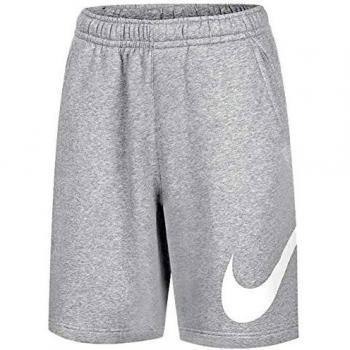 NIKE M NSW Club Short BB Gx Pantalones Cortos de Deporte, Hombre, dk Grey Heather/White/