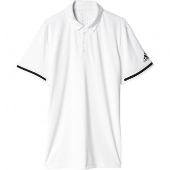adidas UNCTL CLMCHPolo - Polo para hombre, color blanco / negro, talla 2XL