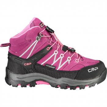 Botas de Senderismo CMP Rigel Mid WP Impermeables para Niños Rosa 29 Unisex