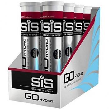 Science in Sport GO Hydro Berry Flavour Electrolyte Tablets - Tube of 20