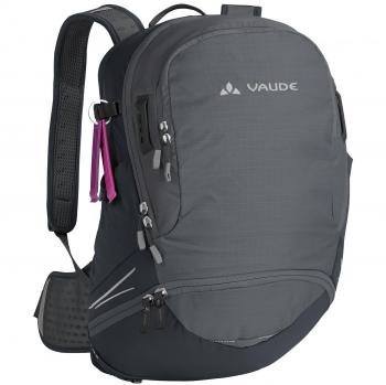 VAUDE Roomy 23+3 Mochila, Mujer, Negro