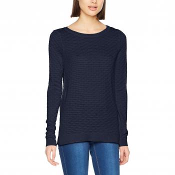Vila Clothes Visarafina Knit Top-Noos, suéter para Mujer, Azul