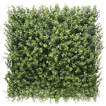 Jardín Vertical Artificial Buxus - Set de 4 Paneles 50x50 cm