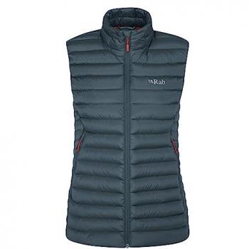 Rab Women's Microlight Insulated Down Vest - Orion Blue, Size UK 14