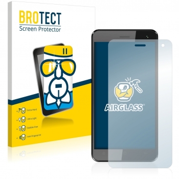 BROTECT Protector Pantalla Cristal Híbrido Compatible con Haier HaierPhone G31 Protector Vidrio - [Dureza 9H, Anti-arañazos]