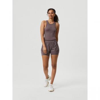 Björn Borg 2 In 1 Running Shorts, Brown, XXL