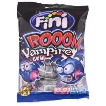 Chicles Fini Booom Vampiro 80g - Pack Fiesta Explosivo (12 Unidades)