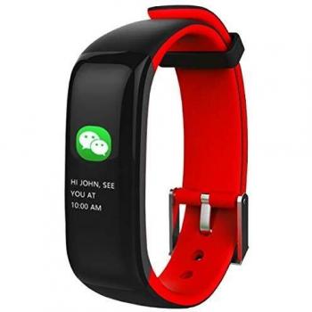 Brigmton Bsport-15-R Pulsera Inteligente, Rojo, Única