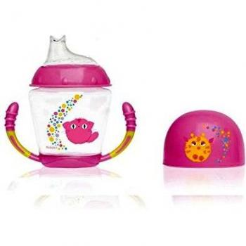 Vaso de aprendizaje fase 1 rosa