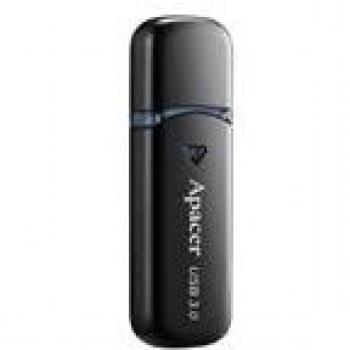 Memoria Flash USB Apacer AH355 de 8GB - USB 3.0 (3.1 Gen 1) - Conector Tipo A - Compatible con Windows/Mac/Linux - Color Negro