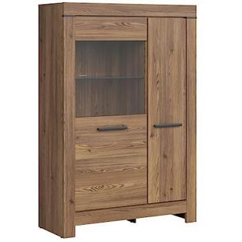 Vitrina Estratificada Beige 2 Puertas Adam Madera