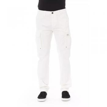 Baldinini Trend White Cotton Jeans & Pant - W32
