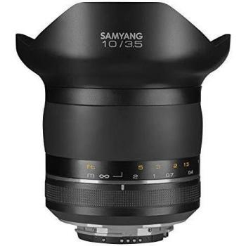 Objetivo Samyang XP 10mm F3.5 para Nikon F - Ultra Gran Angular, Manual, Compatible con Formato Completo y APS-C
