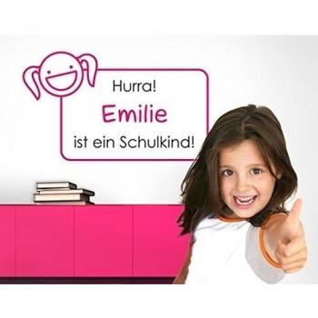 Vinilo adhesivo no.IF15 Your Own Words Start Of School Girl, Größe:45cm x 73cm