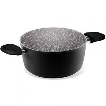 Cacerola Antiadherente Aeternum Black Pearl Inducción Ø 20 cm con 2 Asas