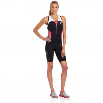 Mono Pearl Izumi Elite Tri In-r-cool Señora Negro Rosa