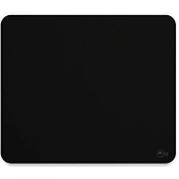 Alfombrilla de Ratón Glorious Stealth L - Superficie Pro Gaming Negra, Borde Cosido, Base Antideslizante, Lavable (330x280x3mm)