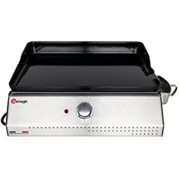 Plancha Eléctrica Telia de Hierro Fundido para 8 Personas - 64.5x45.5x20cm