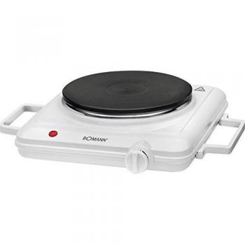 Bomann EKP 5027 CB - Hornillo eléctrico de 18 cm diámetro con asas, 1500 W