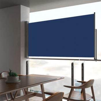 Retractable Side Awning 31.5x118.1 Blue