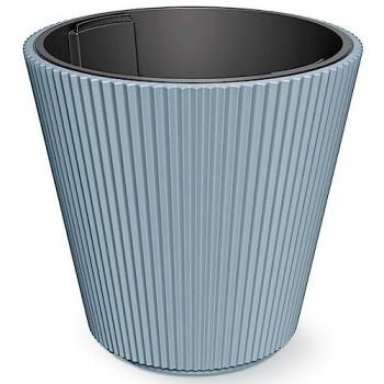 Macetero Gris con Depósito MILLY 46,7x46,7x44,2cm - Capacidad 50L