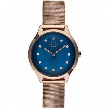 Reloj Mujer Cauny CMJ011 - Reloj de pulsera para mujer, diseño elegante, mecanismo de cuarzo, caja de acero inoxidable, resistente al agua hasta 30 metros, esfera analógica con números romanos y cristal mineral