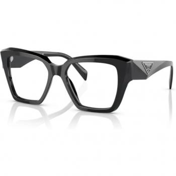 Prada PR 09ZV 1AB1O1 Women's Eyeglasses Black Size 49 (Frame Only) - Blue Light Block Available