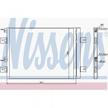 Condensador de aire acondicionado NISSENS 940262 con secador, Aluminio, compatible con R 134 a, para vehículos DACIA: Duster SUV, Sandero I, Logan I Berlina