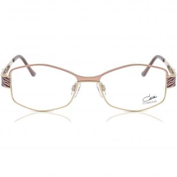 Cazal 1257 001 Armazones para Hombre Dorados con lentes recetados de 53 mm