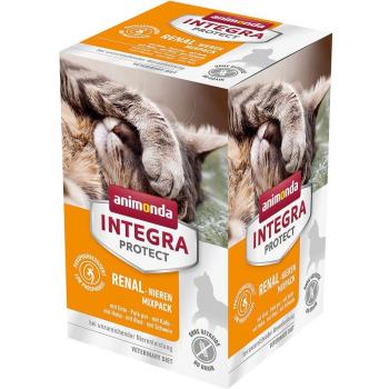Animonda Integra Protect Adult Renal 6 x 100 g para gatos - Pack Surtido (6 Variedades)