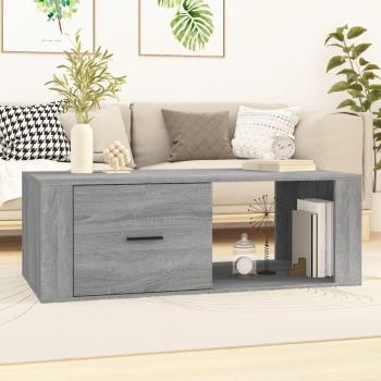 Mesa de centro Sonoma gris 100x50,5x35 cm