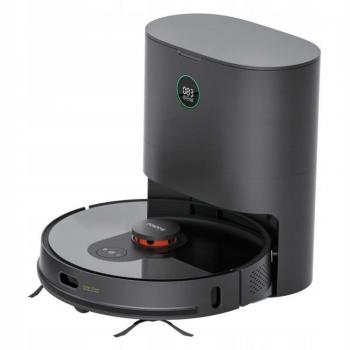 Xiaomi ROIDMI Eve Plus Robot Vacuum Cleaner with Intelligent Dust Collector Base, Laser Navigation, Mopping Function, Strong Suction, App and Voice Control - Black