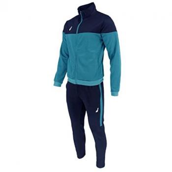 Chándal Joluvi Sambil 2 Piezas Hombre Rojo/Marino con Cremallera Multideporte