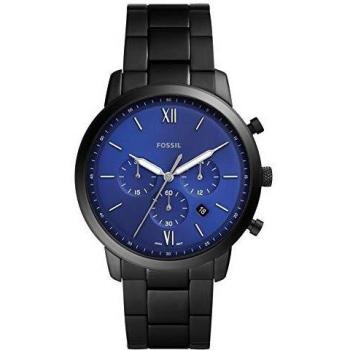 Fossil - Reloj para Hombre con Movimiento de Cuarzo analógico, Acero Negro 316 L - FS5698