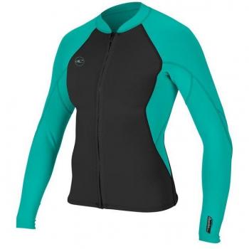 Chaqueta neopreno O'Neill Reactor 2 Front Zip 1.5 mm azul negro mujer - Talla 8
