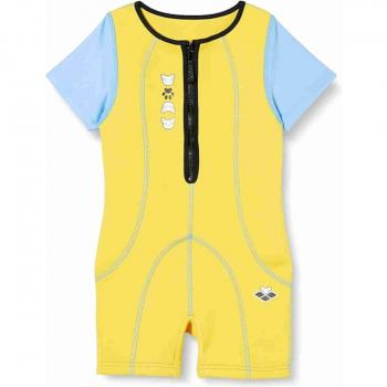 Traje de neopreno infantil Arena Friends AWT amarillo gris blanco 5-6 años