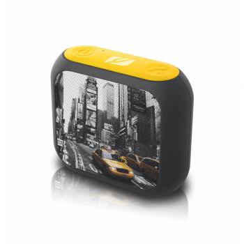 Muse M-312 NY -Radio (Potencia Estimada RMS de 2 W, Bluetooth, batería de Litio) Color Negro y Naranja