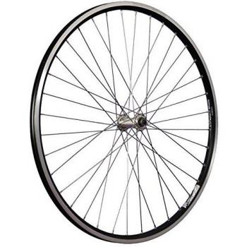 Rueda delantera de bicicleta 28 pulgadas ZAC2000 con cierre rápido negro/plata
