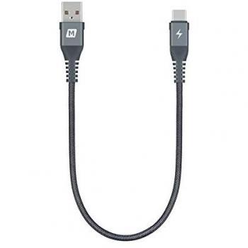 MOMAX - Cable USB Tipo C de 5 A Supercharge, USB Tipo C de 4 pies a USB A de Carga rápida, Cable de Carga Trenzado, Cargador rápido para Huawei Mate RS/Mate10/10Pro/Mate9/9Pro/Mate 9 Porsche