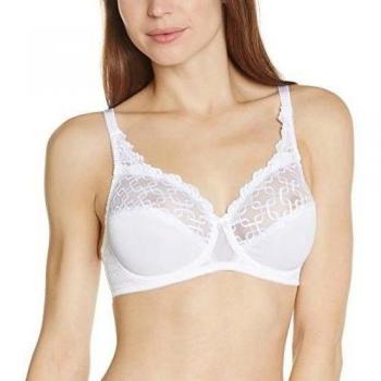 Triumph Letizia Women's Underwire Bra, White, Size 95B