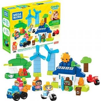 Mega Bloks Green Town Eco-Friendly House Building Set