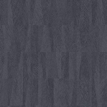 Papel Pintado Rasch Club 418927, Tejido No Tejido, Vintage Retro, Color Azul Tonalidad Única, Resistente a la Luz y Lavable, 0.53 x 10.05 m